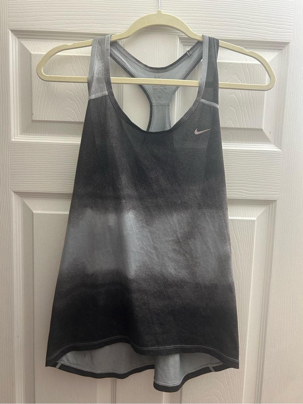 Nike Black & Gray Ombre Tank Top